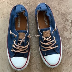 Converse Kids Navy Canvas Sneakers